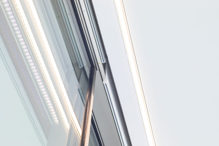 sliding door at WILTSHIRE SHOWROOM